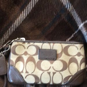 coach wrist bag